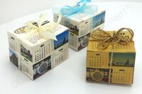 Календари-коробочки для конфет - отличный сувенир для клиентов!